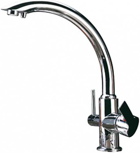 Смеситель ZorG Clean Water ZR 314 YF для кухонной мойки, хром
