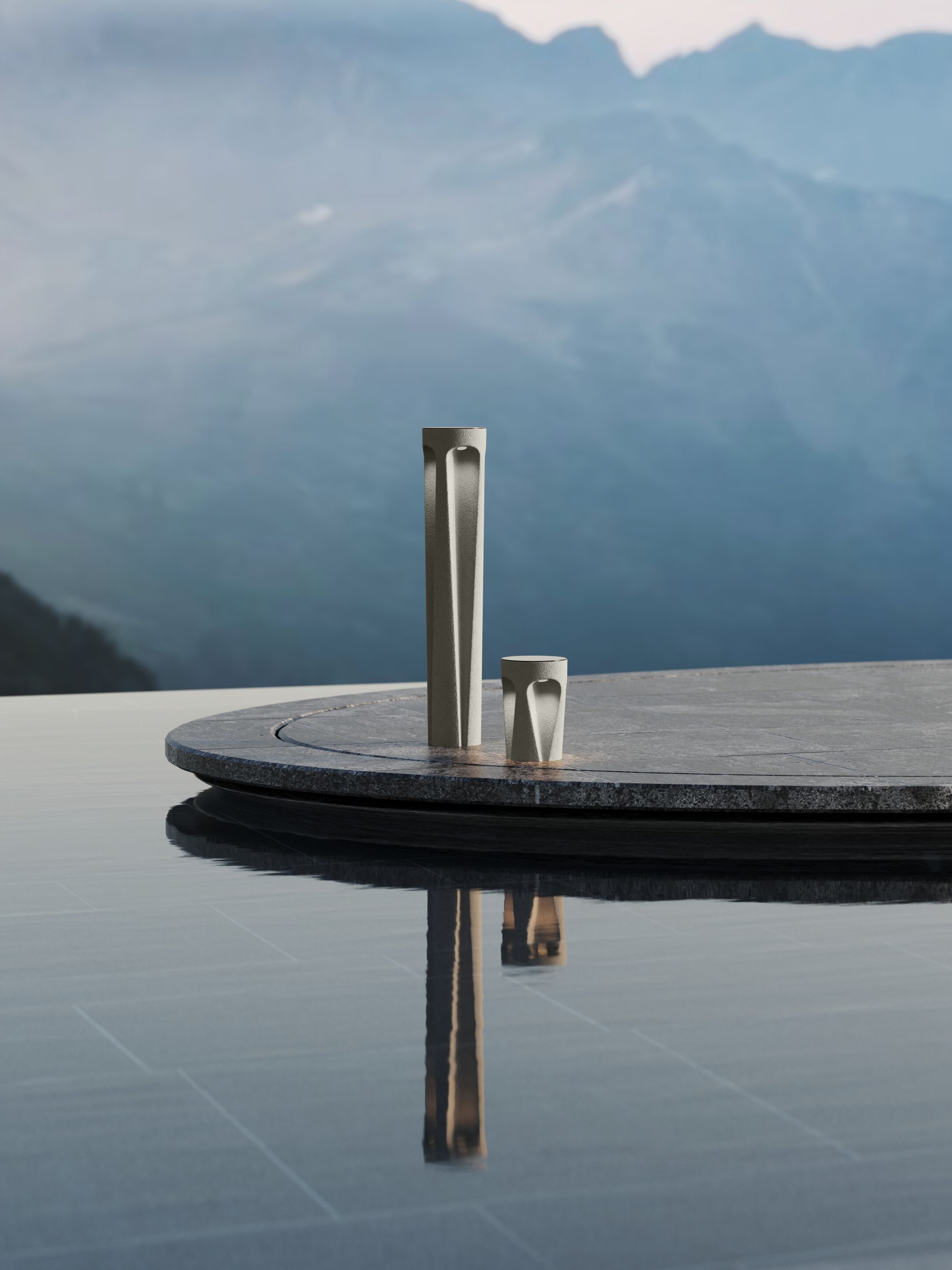 Напольная лампа из песчаника SNOC Savio ARCH-00115672 - Вид №3