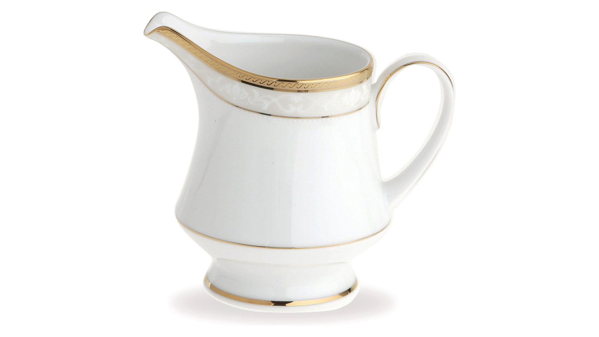 10655233 Noritake Сервиз чайный Noritake "Хэмпшир, золотой кант" на 6 персон 15 предметов Фарфор  - Вид №2