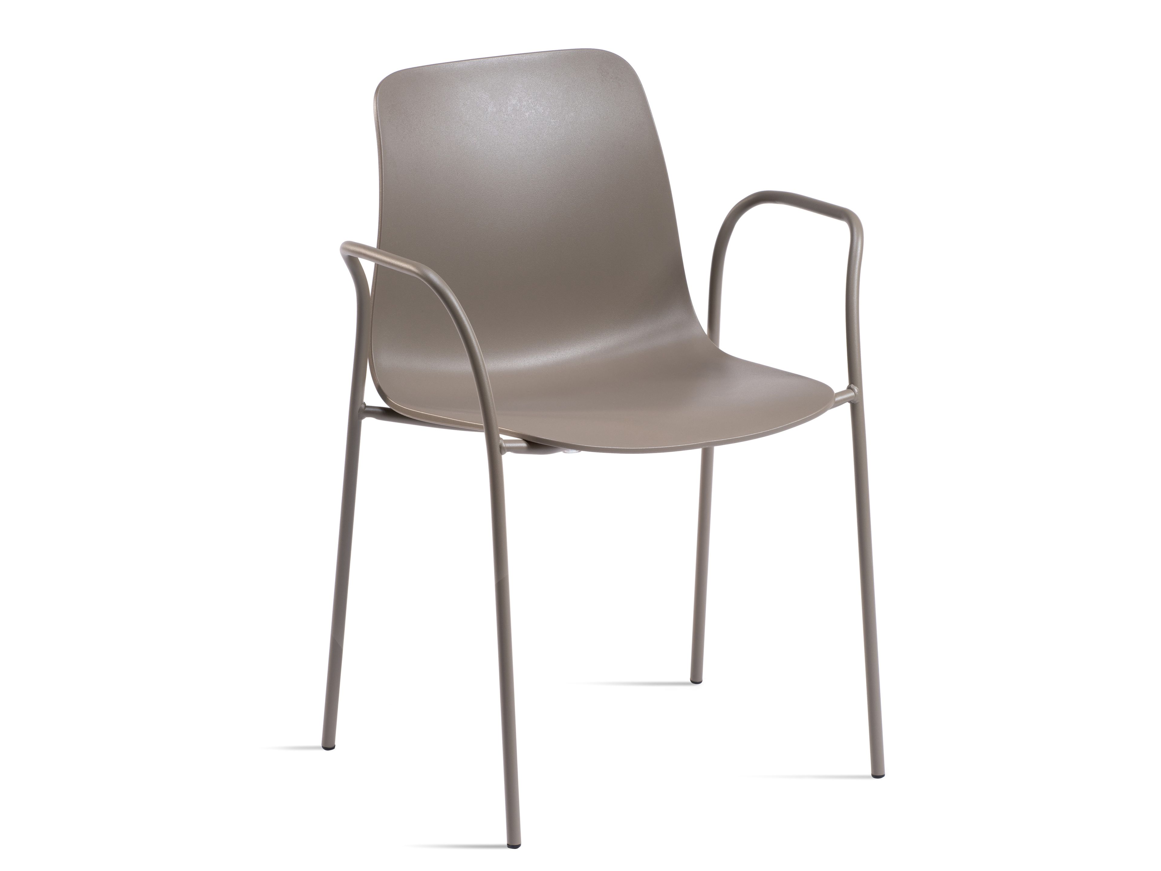 Стул из инженерного пластика с подлокотниками и встроенной подушкой GABER Unik ARCH-00048519 - Вид №1