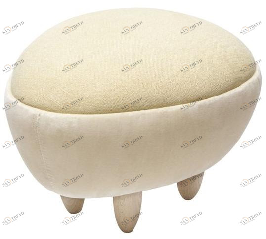 Gancedo Пуф из мягкой ткани Pebbles sun-id-1412765