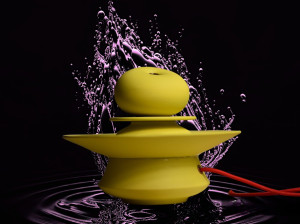 Матовый глазурованный керамический крытый фонтан