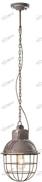 FERROLUCE Подвесной светильник прямого света из керамики Industrial C1770