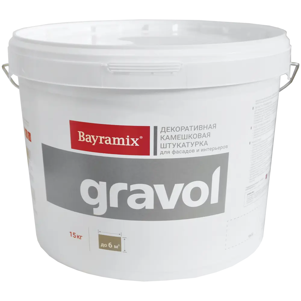 Декоративная штукатурка BAYRAMIX Gravol с эффектом каменной поверхности 82879056 STLM-0037408 - Вид №1