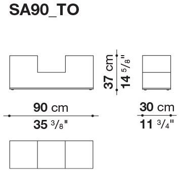 B&B Italia Табурет / журнальный столик sun-id-1432325 - Вид №6