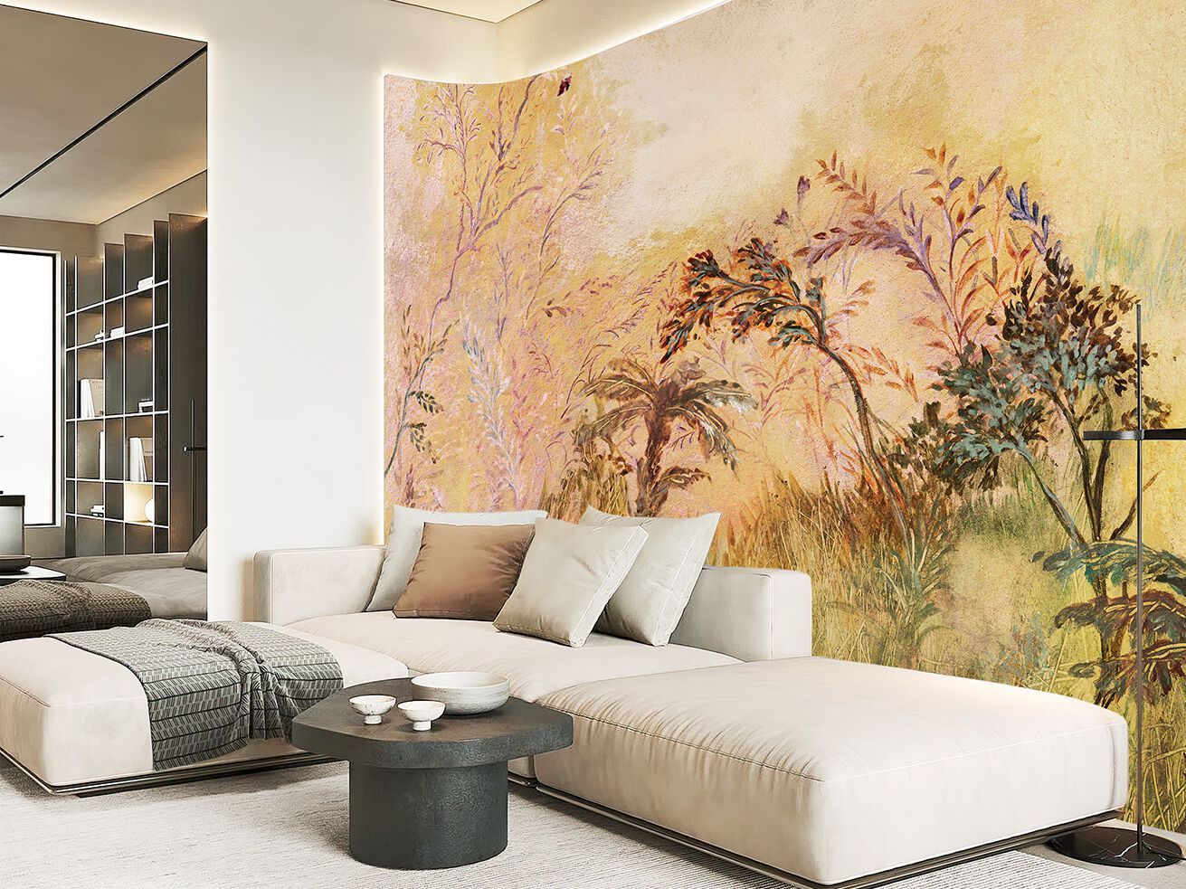 Carta da parati PVC free, eco-friendly, lavabile WallPepper PASTORALE ARCH-00106347