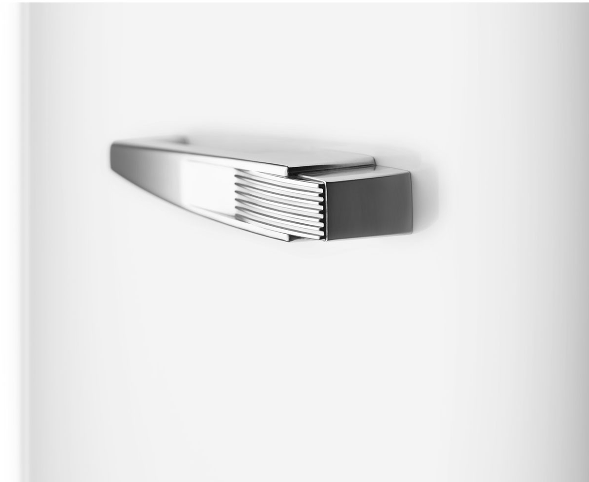 FAB28LWH5 Холодильник / отдельностоящий однодверный холодильник, стиль 50-х годов, 60 см, белый, петли слева SMEG  - Вид №3