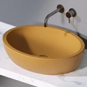 L280133 Накладная раковина на столешницу  овальная A. e T. Italia