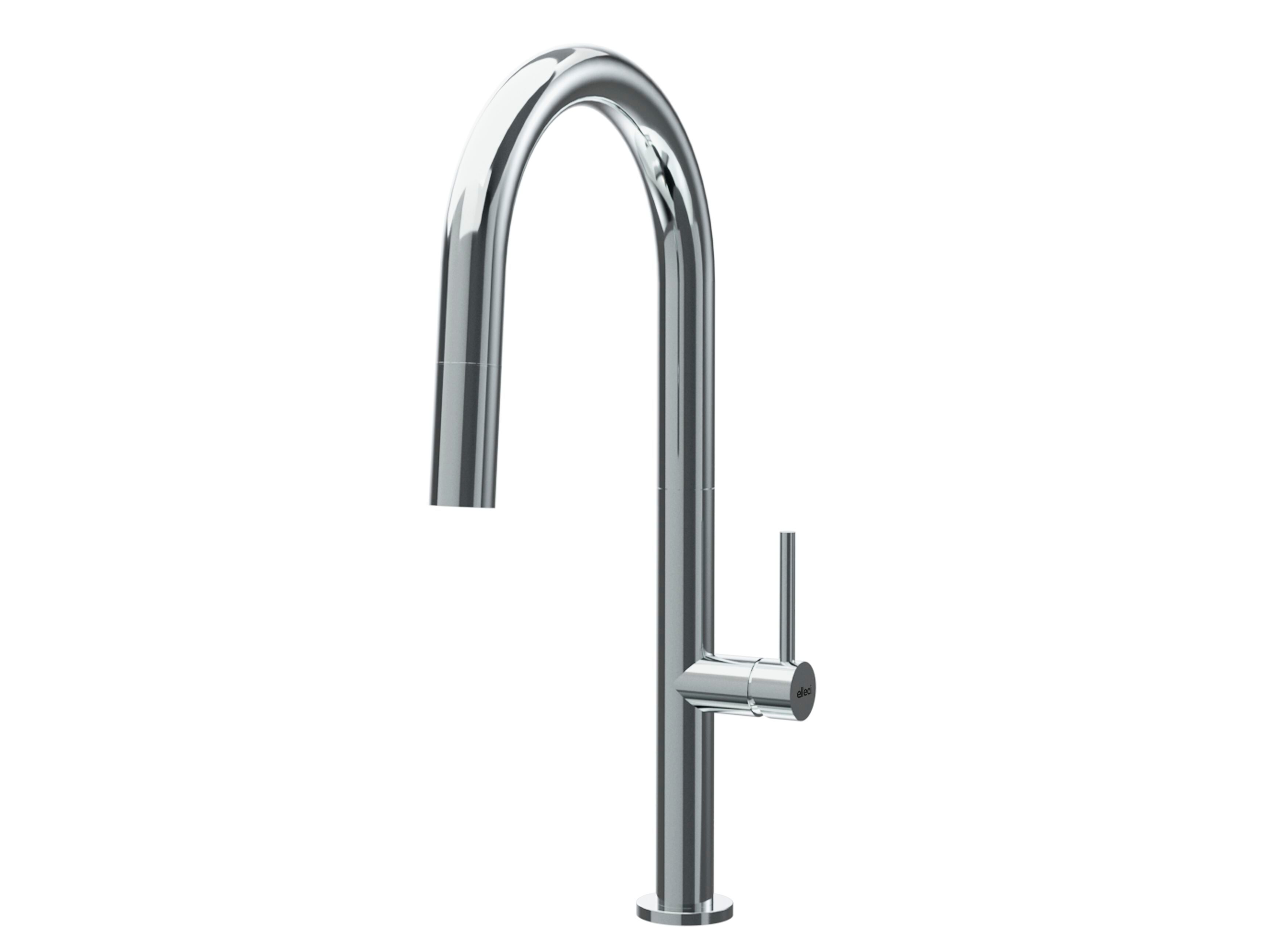 Смеситель для кухни на одно отверстие с выдвижным ручным душем Elleci Elleci Kitchen ARCH-00109510