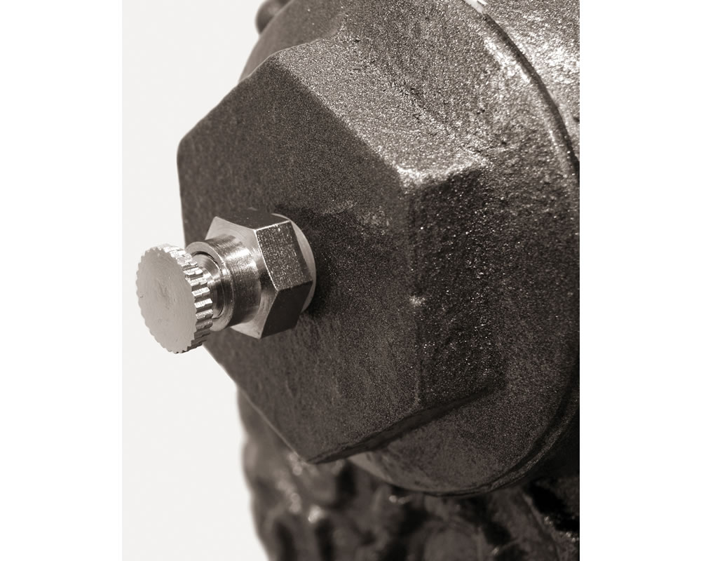 LD110 Спускной ниппель, атласный никель Сarronheating  - Вид №1