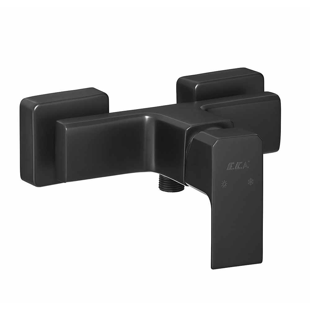 102154024c1  Смеситель для душа Tiera - матовый черный Eca  - Вид №1