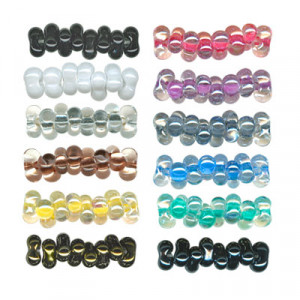 321-90001 Бисер Чехия FARFALLE 2 x 4 мм 50 г PRECIOSA