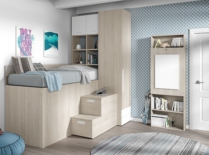 103115 Мебельный комплект с подъемной кроватью Ambiente 32 Arasanz Oslo Santreyd - Вид №2