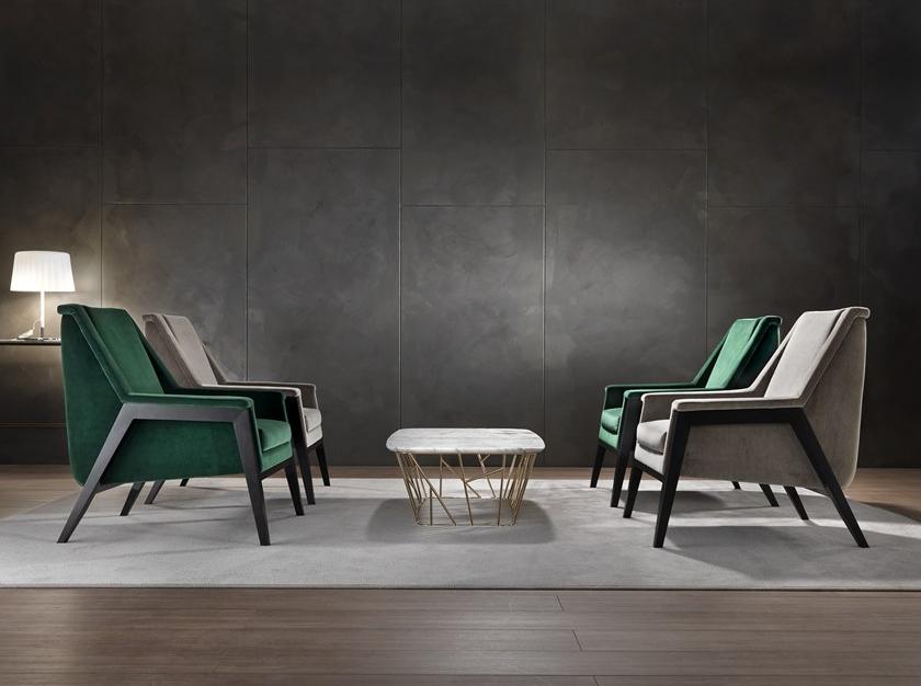 Marelli Кресло из ткани с подлокотниками sun-id-1451537 - Вид №6