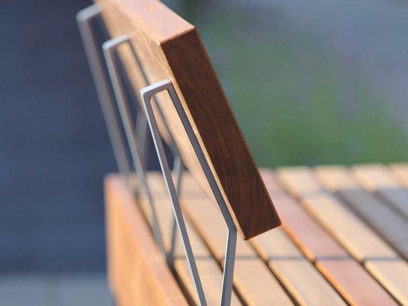 mmcité1 Скамья со спинкой Blocq sun-id-1491186 - Вид №7