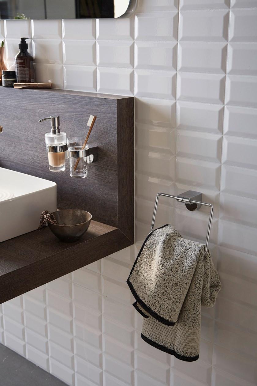 Emco Bad Дозатор мыла со стеклянной стенкой Mundo 3321 001 01 - Вид №1