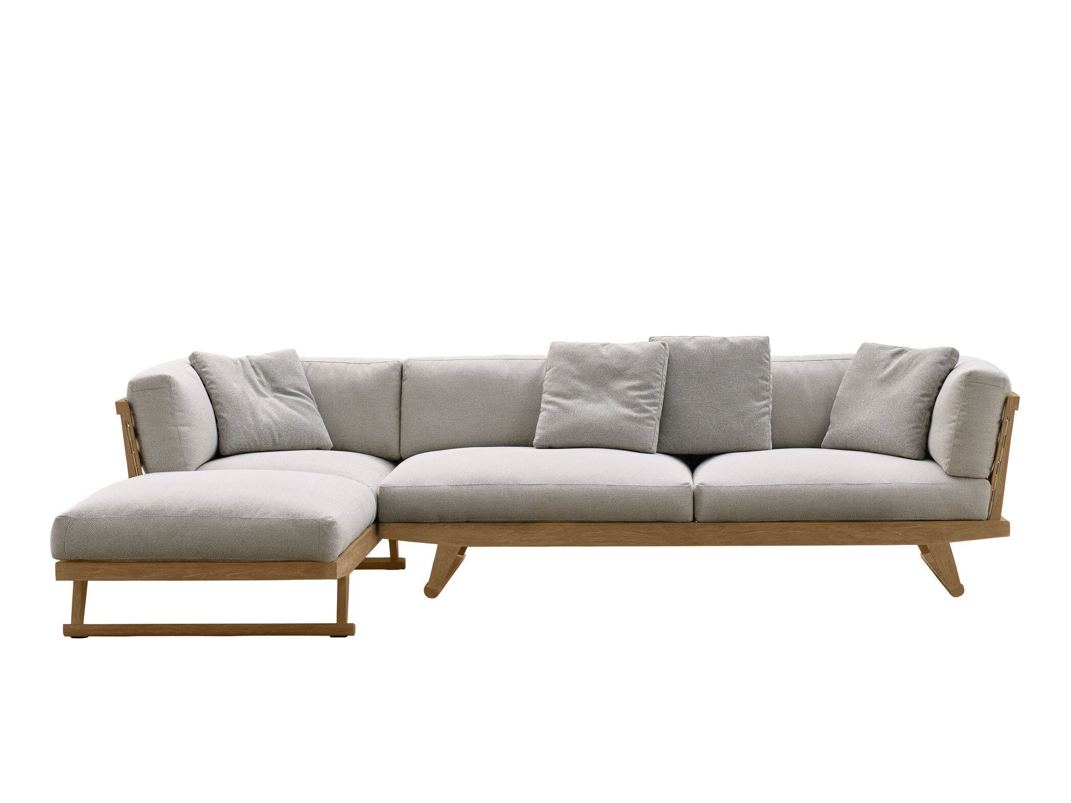 Ткань сад диван с полуостровом B&B Italia Outdoor Чт ARCH-00073529