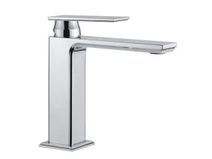 Смеситель для раковины из хромированной латуни