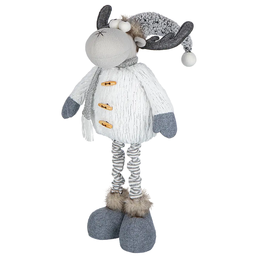 89368893 Декоративная фигура Олень Рождественский 42 см белая STLM-1366837 Santreyd  - Вид №2