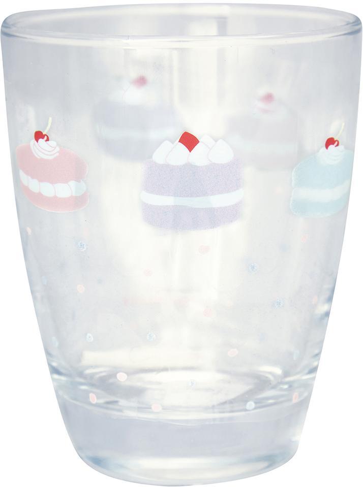 Стакан стеклянный Madelyn white Greengate GLAWATMDL0112