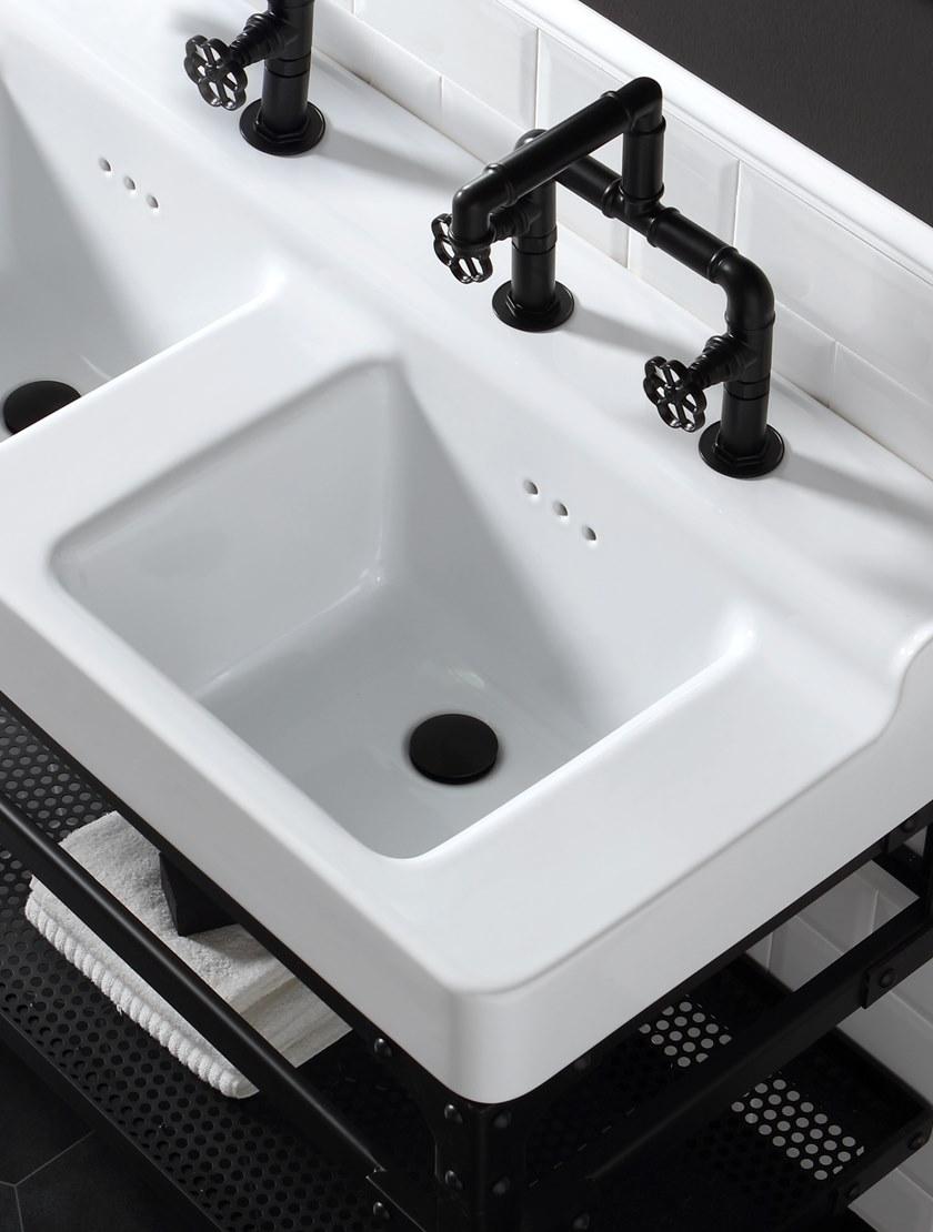 Bp4110 Напольная раковина стоящая овальная BLEU PROVENCE Industrialis - Вид №3