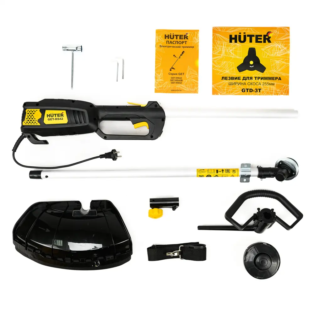 Триммер электрический Huter GET-RS42 1200 Вт 82610294 STLM-2192078  - Вид №2