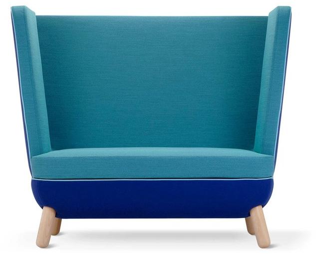 Adrenalina Мягкий диван в современном стиле из ткани с высокой спинкой по контракту Sly sun-id-1437627 - Вид №1