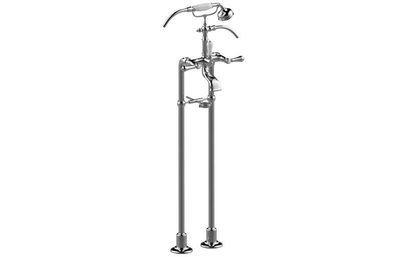 E-3895-LM34 Напольный смеситель для ванной (Керамический держатель) GRAFF Adley