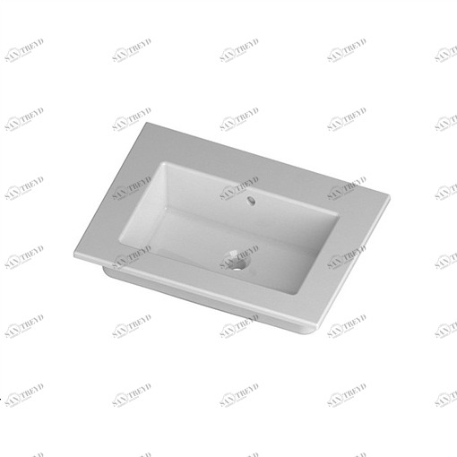 FR07151101 Накладная раковина под столешницу  овальная Disegno Ceramica 