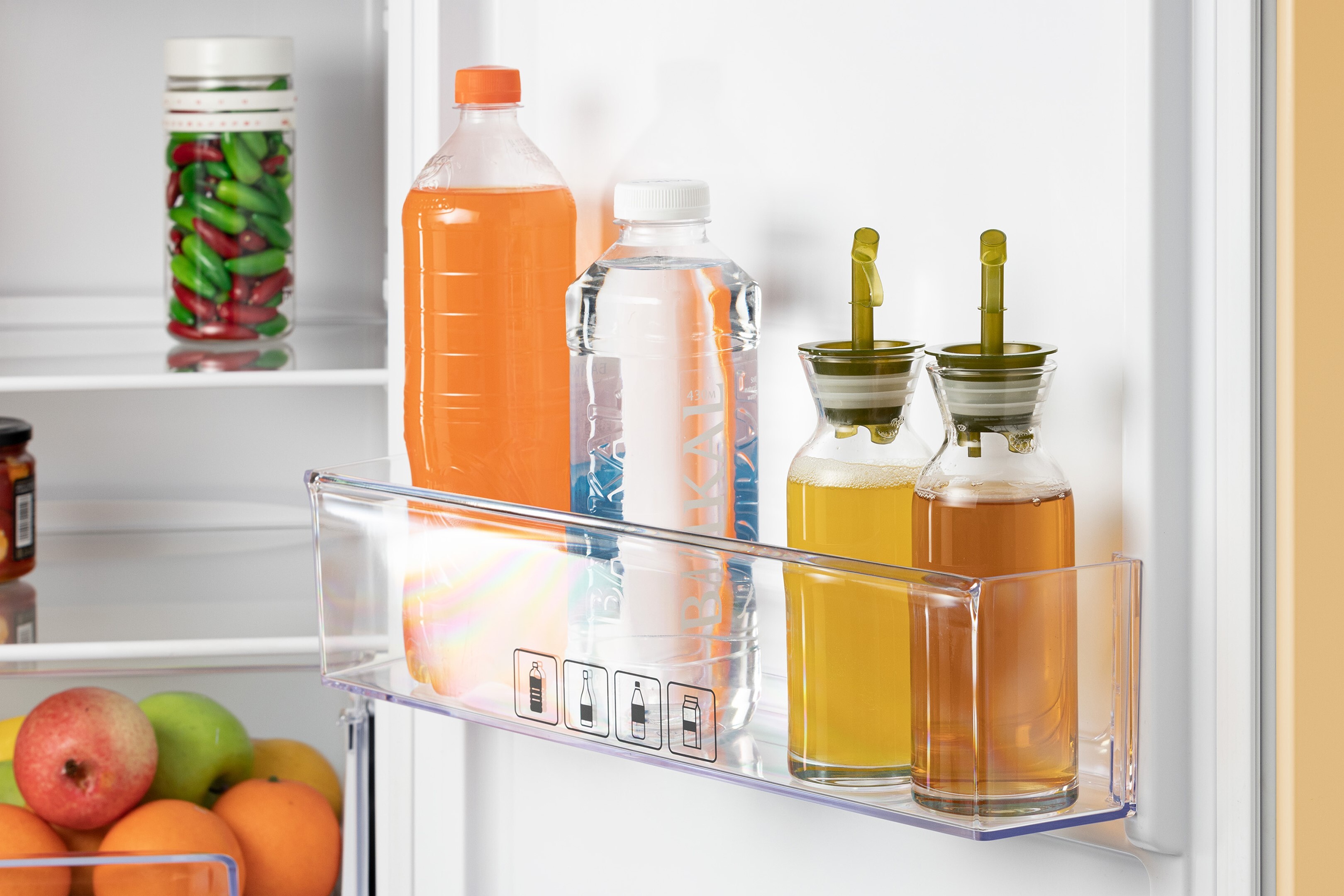 9953415 Холодильник с морозильником   Nordfrost NRB 122 E бежевый STDN-0006474 - Вид №8