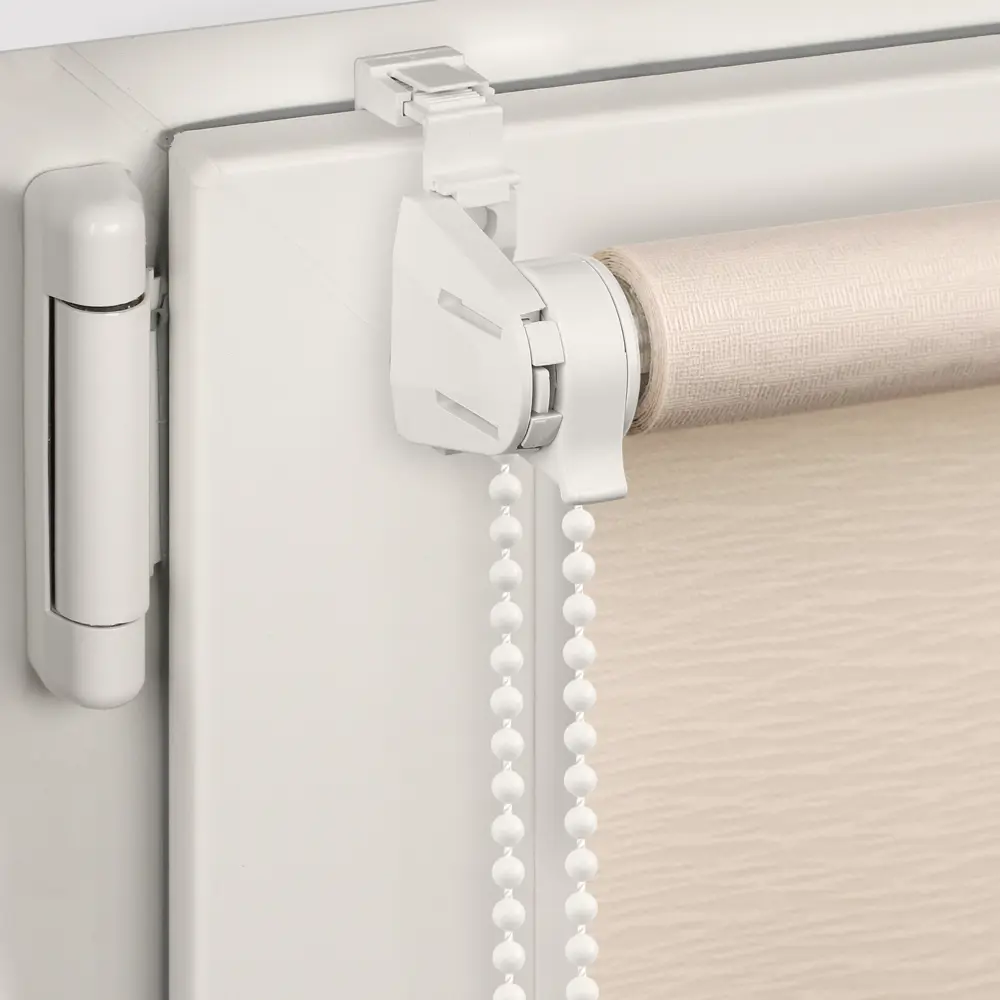 Штора рулонная Dover 70x160 см светло-бежевая PRAKTO STLM-2190544 - Вид №2