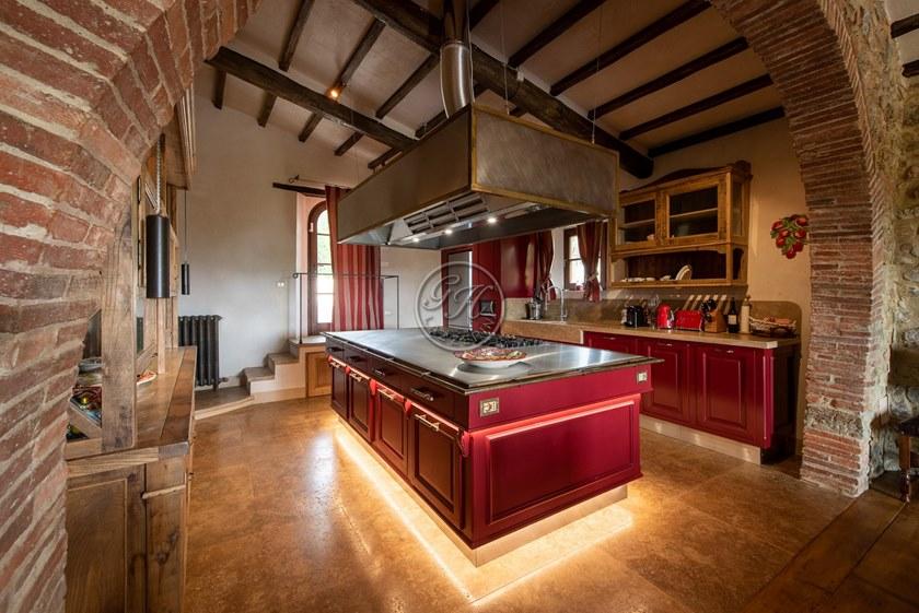 GH LAZZERINI Профессиональная кухня из массива дерева с островом sun-id-1383654 - Вид №3