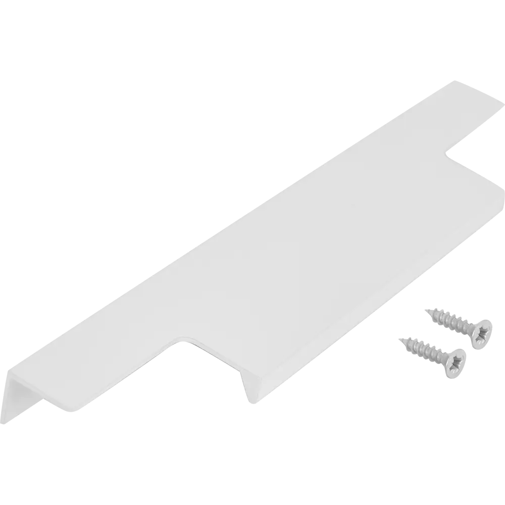Мебельная ручка-профиль белый 196 мм Jet STLM-2174347 - Вид №2