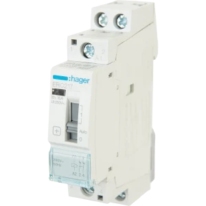 Контактор модульный Hager 2НЗ, 16А, 230 В