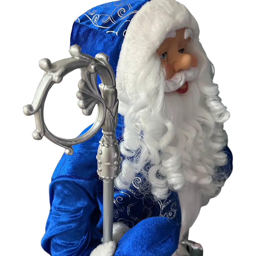 89381619 Декоративная фигура Дед Мороз 120x50 см синий STLM-1413331 Santreyd Winter - Вид №2