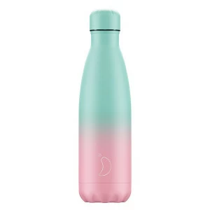 Термос 500 мл розовый с голубым Gradient Pastel CHILLY'S BOTTLES ДИЗАЙНЕРСКИЕ 00-3947986 Голубой;розовый