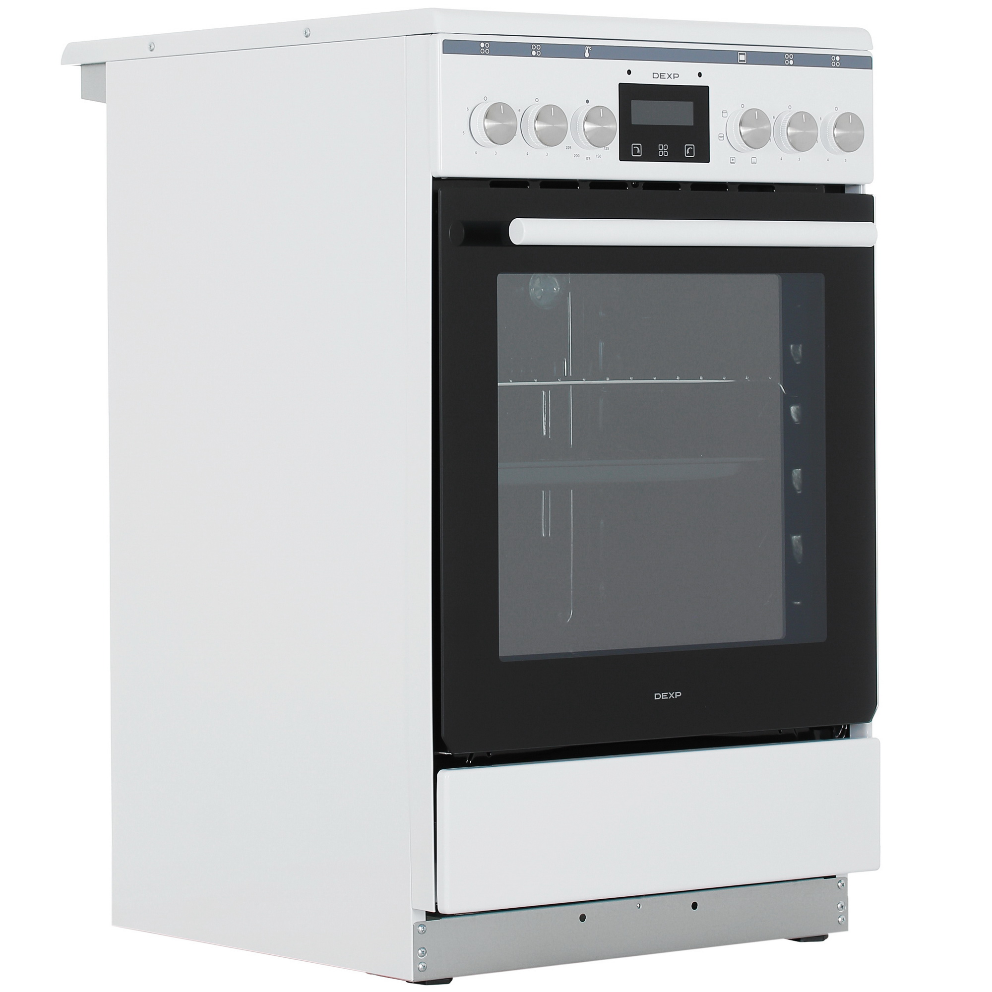 5406984 Электрическая плита DEXP 1YLO56CDW белый STDN-0117777 - Вид №1
