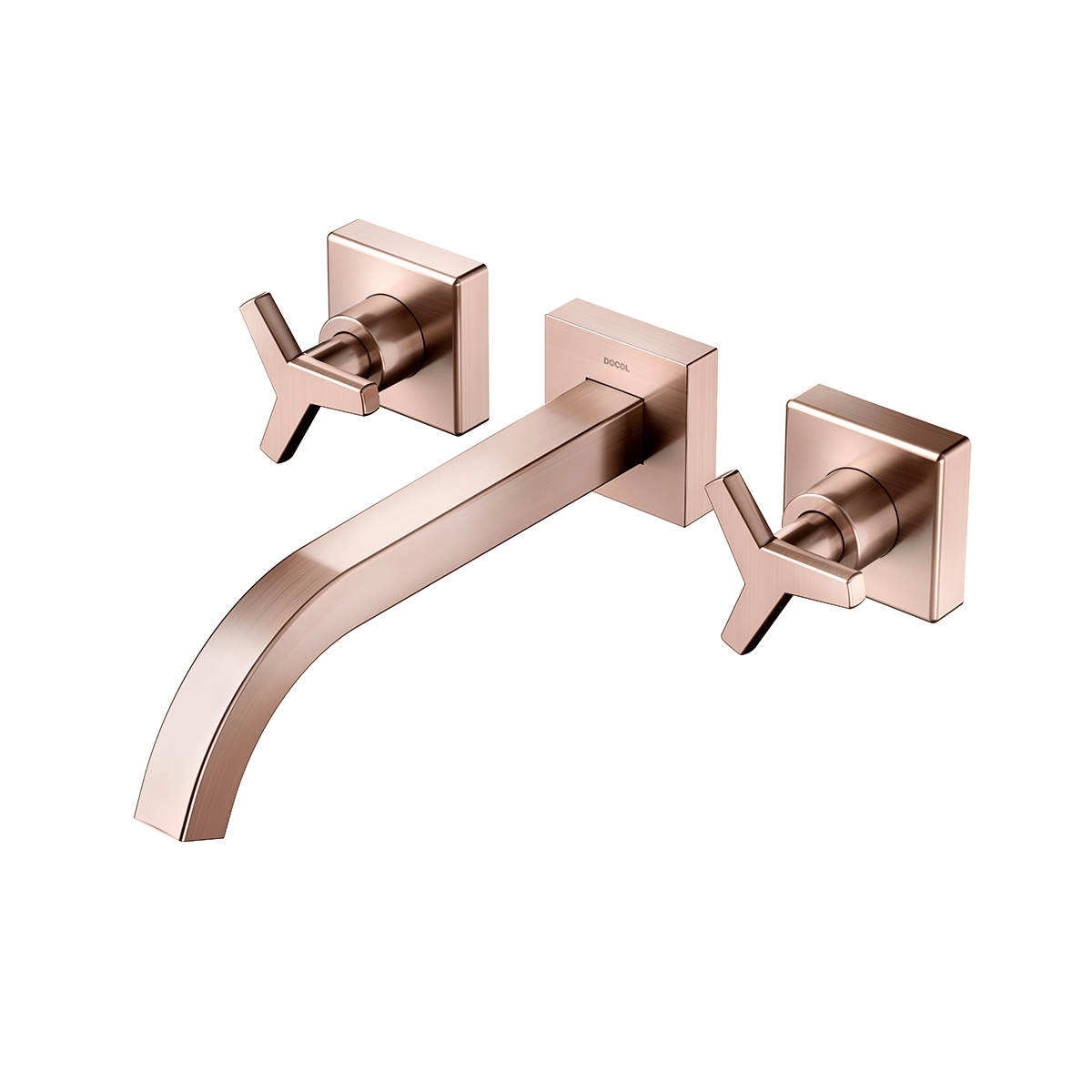 00878069 Настенный смеситель для ванной комнаты из полированного графита Docol DOCOL CITY 