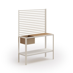 Оцинкованный листовой садовый контейнер