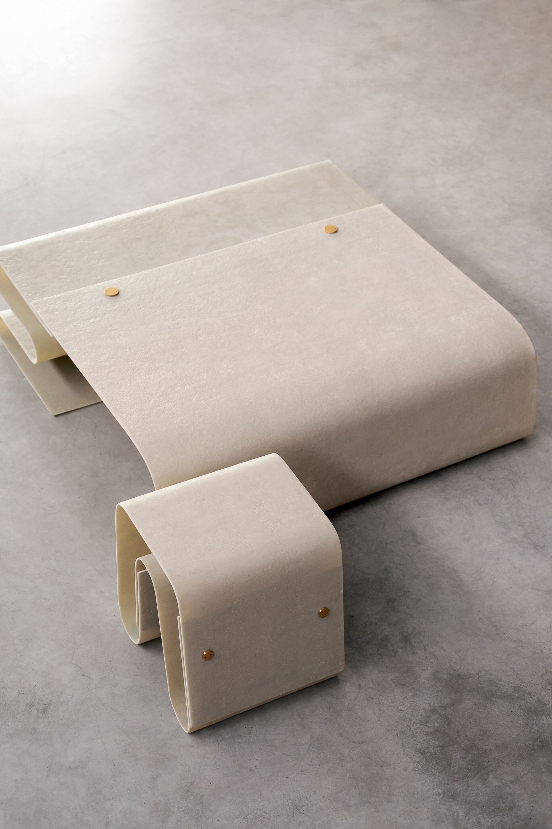 Низкий квадратный журнальный столик Baxter Dune ARCH-00074379 - Вид №1