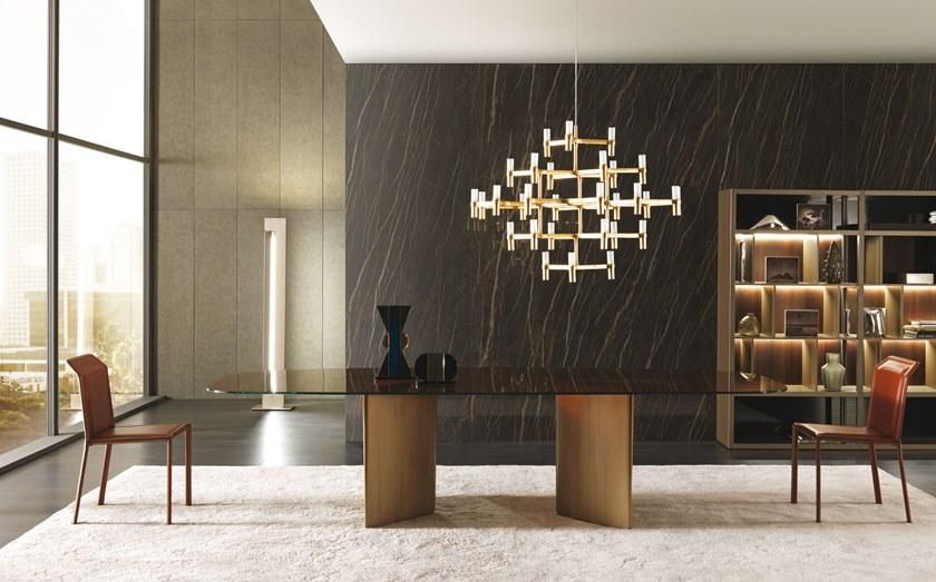 MisuraEmme Прямоугольный стеклянный стол Atelier sun-id-1486601 - Вид №9