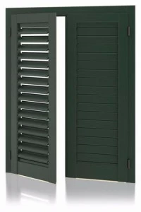 Kikau Алюминиевый ставень с регулируемыми ламелями с плоскими ламелями K90