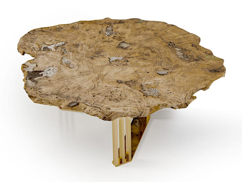 Высокий журнальный столик из шиповника Bizzotto Italia Symphony-Infinity ARCH-00110887