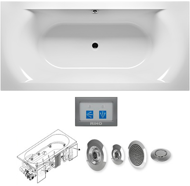 BB4200500000000_top1 Ванна Riho Lima Santreyd - Вид №3