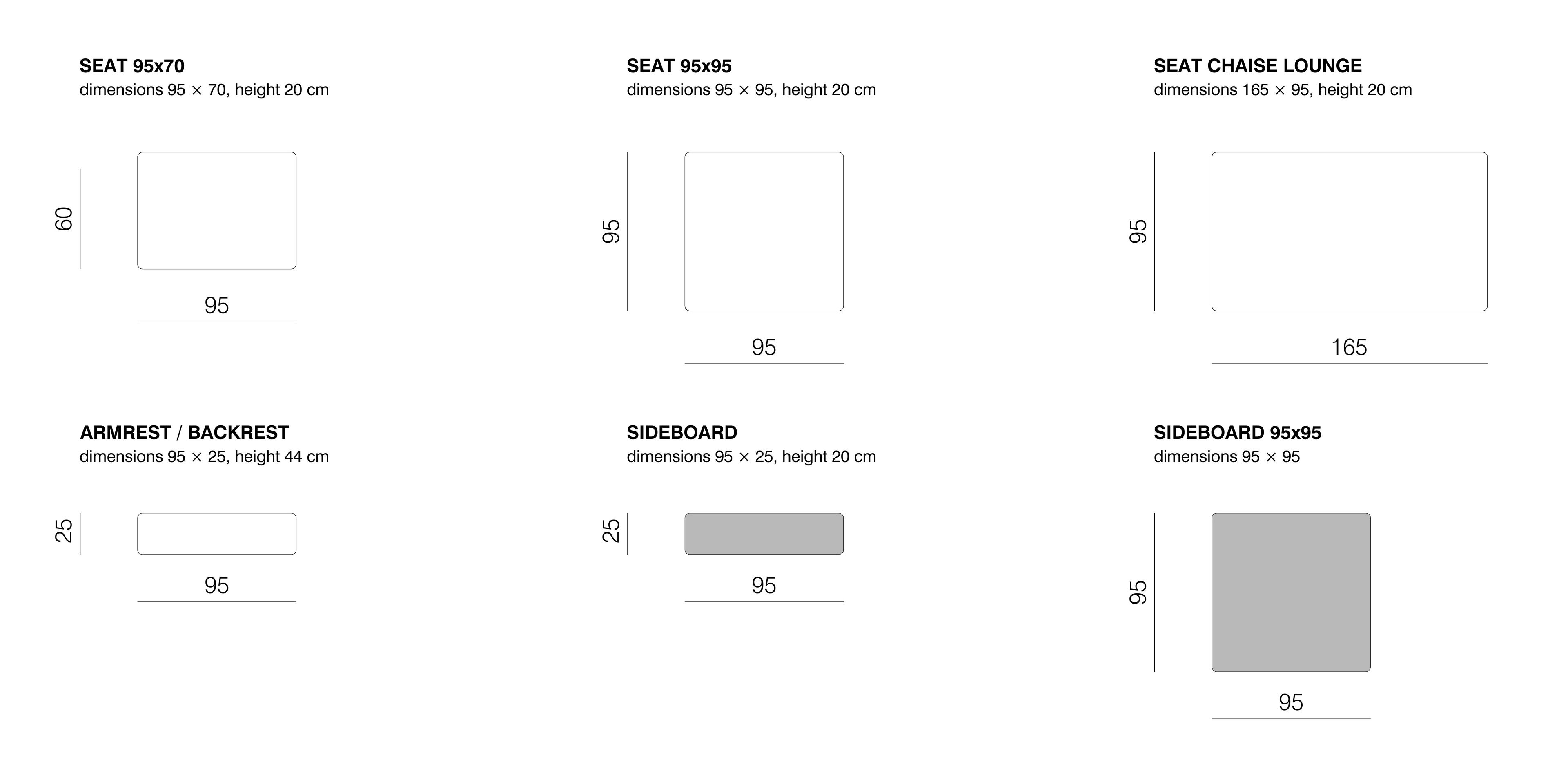 Ткань сад диван с полуостровом prostoria Convert ARCH-00044658 - Вид №3