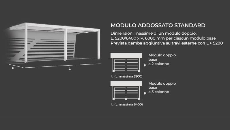 Биоклиматическая беседка из алюминия с поворотными планками YCO WATERPROOF ARCH-00055069 - Вид №8