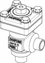 Danfoss FIA — корпус фильтра FIA 125 G STR корпус фильтра в сборе 147X5252  - Вид №6