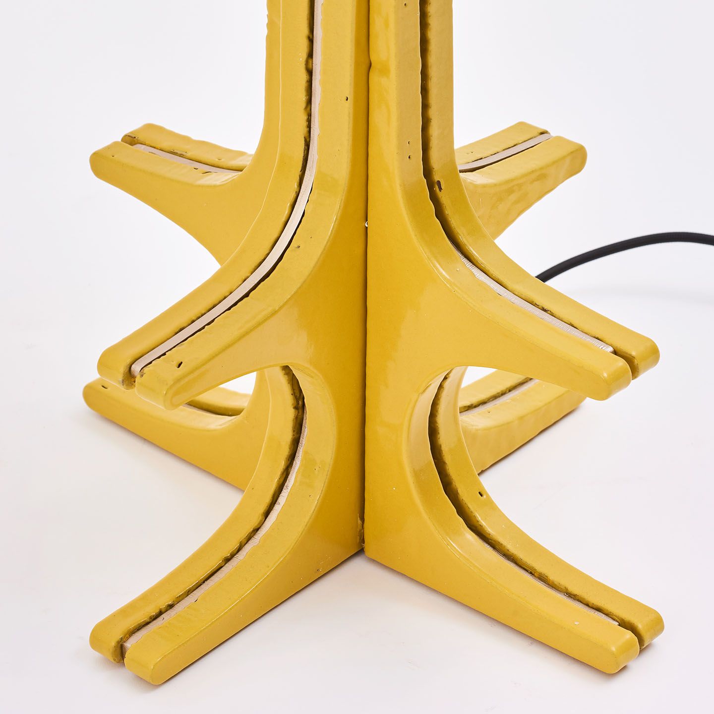 Керамическая и конопляная настольная лампа Paolo Castelli Greenkiss ARCH-00095304 - Вид №2