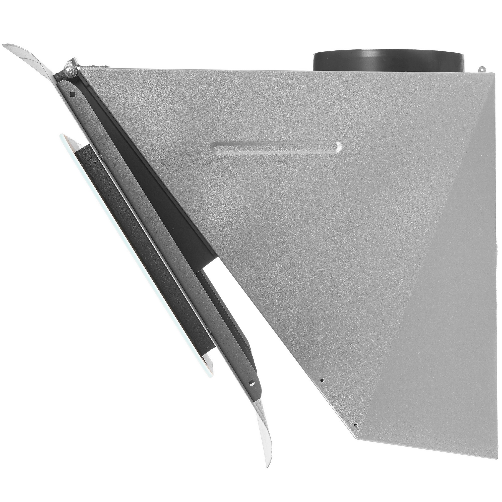 9054735 Вытяжка наклонная KRONA URAN 600 DN 4S белый/серебристый STDN-0149973 - Вид №3