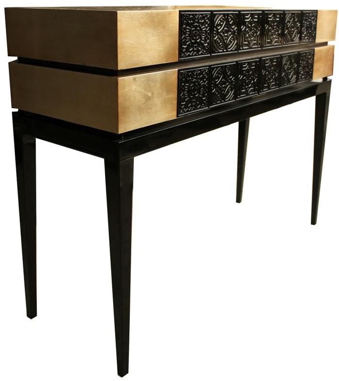 Malabar Лакированная прямоугольная консоль с ящиками Virtuoso sun-id-1427580 - Вид №2